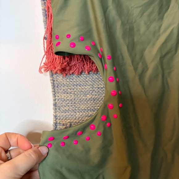 Aerie Cut Out Full Coverage One Piece Swimsuit Medium - Picture 5 of 6